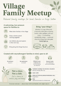 Village Family Meetups @ King's Sutton Millennium Memorial Hall